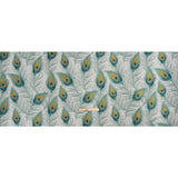 Peacock Green Peacock Feathers Upholstery Jacquard