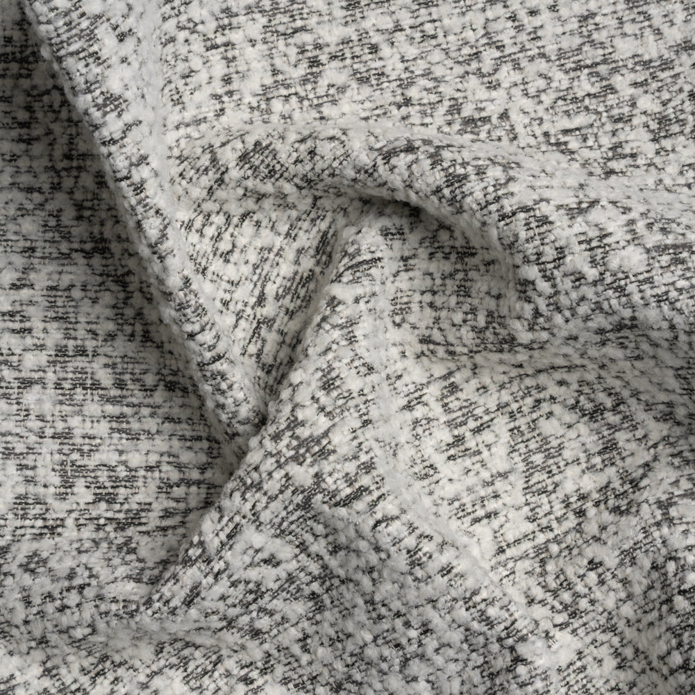 Crypton Stone Polyester Tweedy Upholstery Boucle