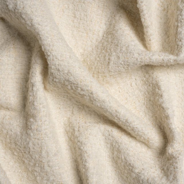 Crypton Swan Polyester Tweedy Upholstery Boucle