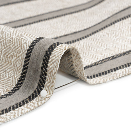 Crypton Meditae Chenille Striped Birdseye Upholstery Twill