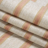 Crypton Blush Chenille Striped Birdseye Upholstery Twill