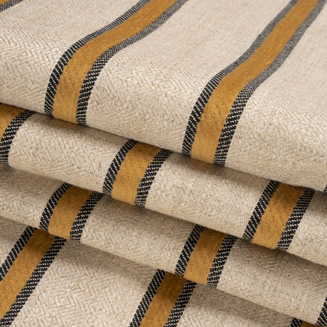 Crypton Inca Chenille Striped Birdseye Upholstery Twill