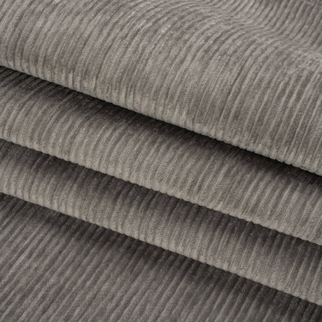 Crypton Pewter Stain Resistant Upholstery Corduroy