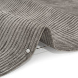 Crypton Pewter Stain Resistant Upholstery Corduroy