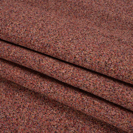 Crypton Berry Tweedy Stain Resistant Upholstery Boucle