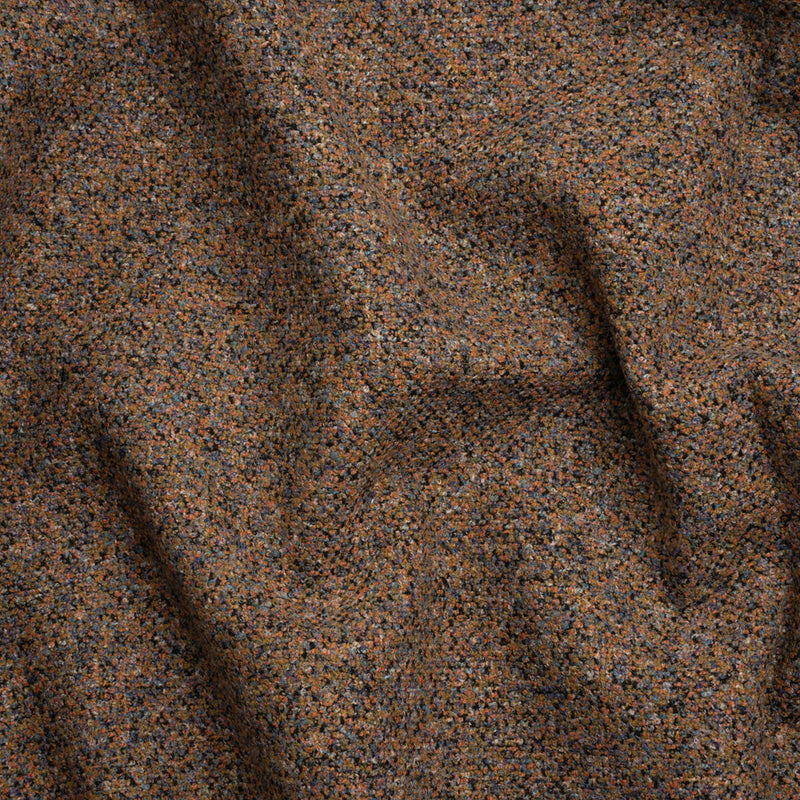 Crypton Cinnabar Tweedy Stain Resistant Upholstery Boucle