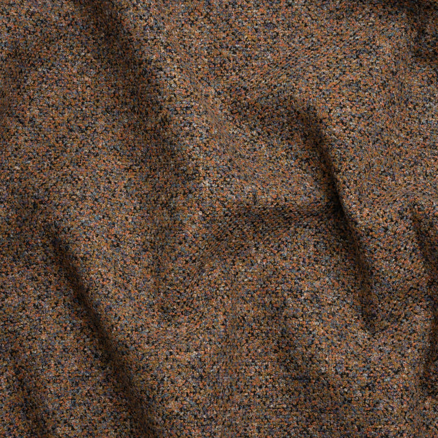 Crypton Cinnabar Tweedy Stain Resistant Upholstery Boucle