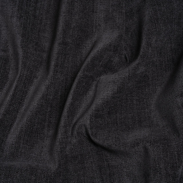 Crypton Ebony Stain Resistant Performance Upholstery Chenille Woven