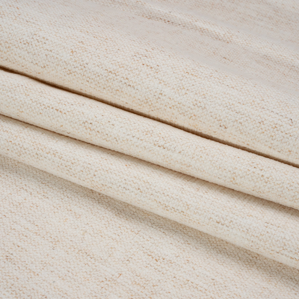 Crypton Snow Stain Resistant Polyester and Linen Chenille Upholstery Woven