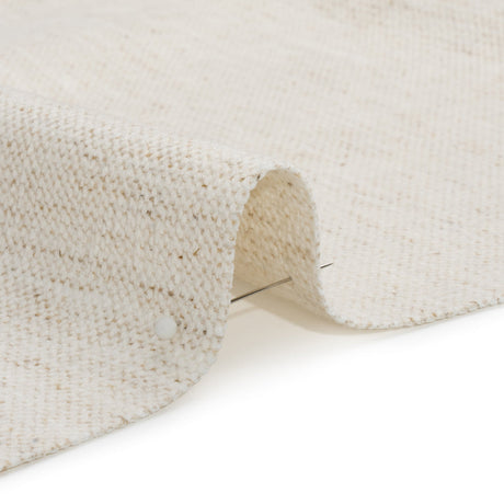Crypton Snow Stain Resistant Polyester and Linen Chenille Upholstery Woven