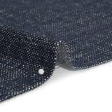 Crypton Indigo Stain Resistant Polyester and Linen Chenille Upholstery Woven