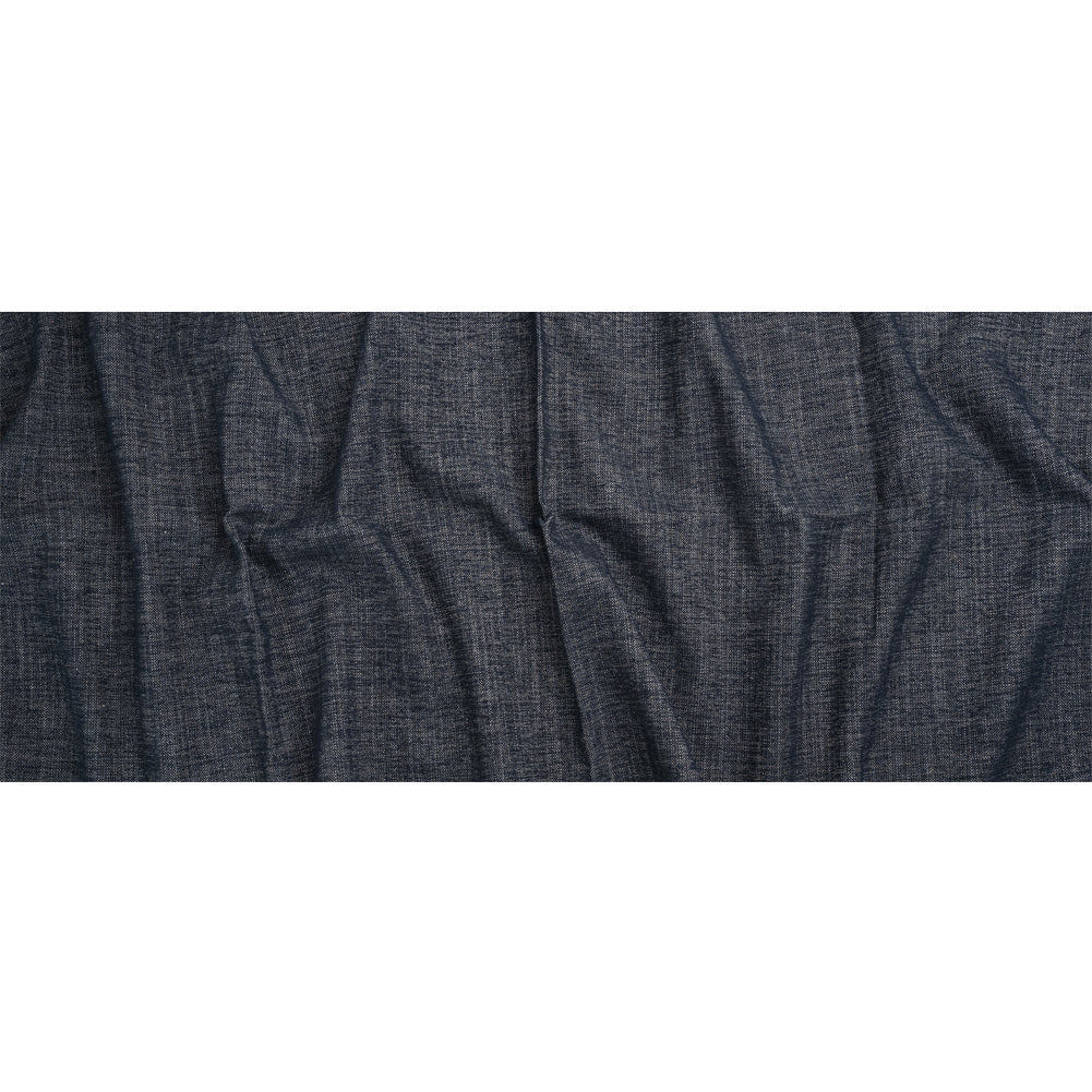 Crypton Indigo Stain Resistant Polyester and Linen Chenille Upholstery Woven