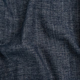 Crypton Indigo Stain Resistant Polyester and Linen Chenille Upholstery Woven