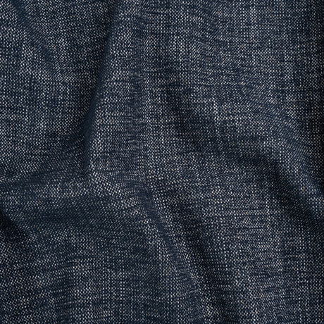 Crypton Indigo Stain Resistant Polyester and Linen Chenille Upholstery Woven