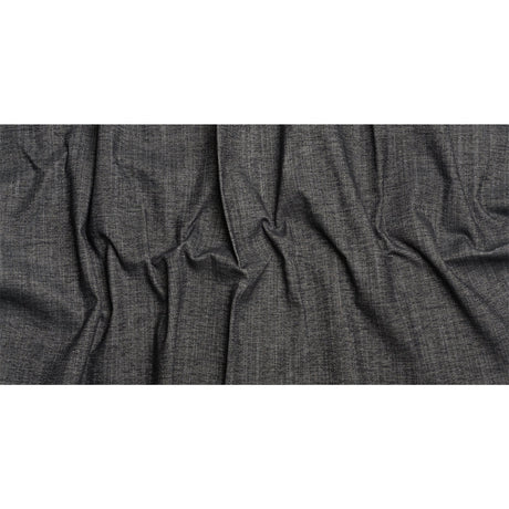 Crypton Charcoal Stain Resistant Polyester and Linen Chenille Upholstery Woven