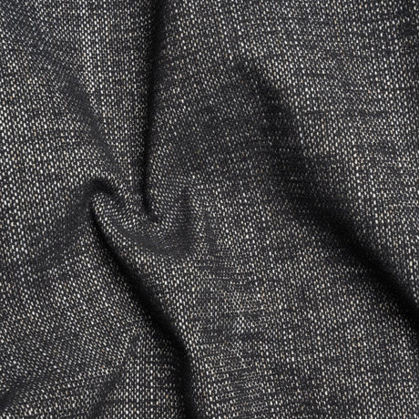 Crypton Charcoal Stain Resistant Polyester and Linen Chenille Upholstery Woven