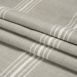 Crypton Stone Striped Stain Resistant Polyester and Linen Chenille Upholstery Woven