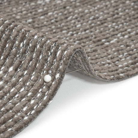 Crypton Pewter Tweedy Stain Resistant Chenille Woven