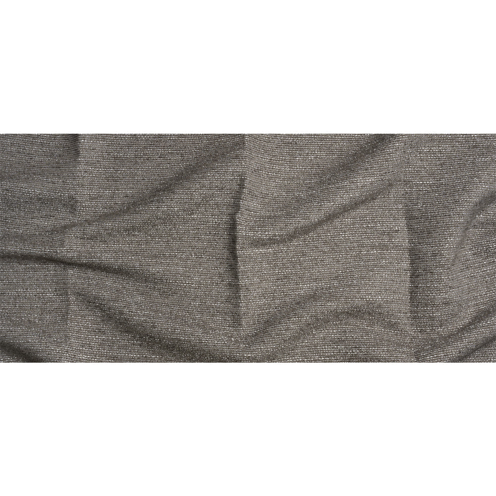 Crypton Pewter Tweedy Stain Resistant Chenille Woven