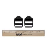 Dritz Black Strap Adjusters for 1" Strap - 2 ct