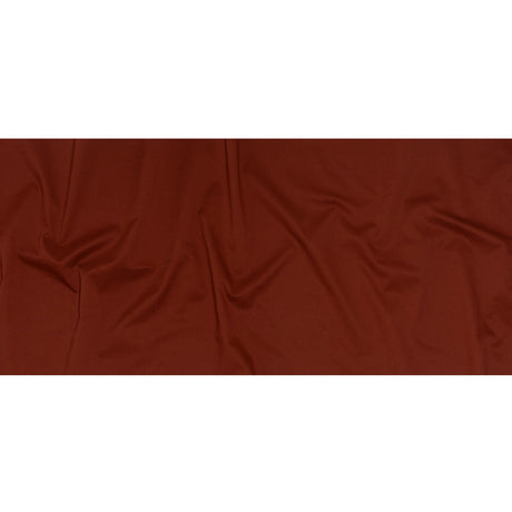 Carbon Brushed Stretch Khaki Twill - Dark Red - Averill Collection