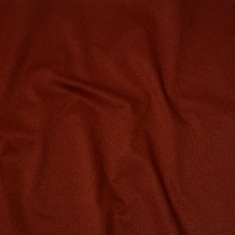 Carbon Brushed Stretch Khaki Twill - Dark Red - Averill Collection