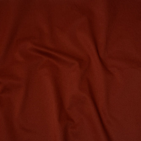 Carbon Brushed Stretch Khaki Twill - Dark Red - Averill Collection