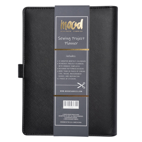 Designer Sewing Planner 2nd Edition by Mood - Undated A5, 5.875" x 8.25"