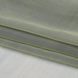 Chiffon-Like Silk Voile - Pale Yellow and Navy Iridescent - Adelaide Collection