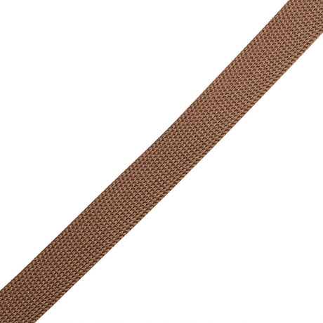 Brown Polyester Knit Tape - 9mm