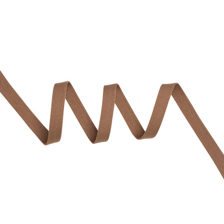 Brown Polyester Knit Tape - 9mm