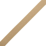 Khaki Polyester Knit Tape - 9mm