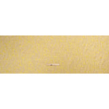Luminous Yellow and Heathered Beige Ripples Lightweight Polyester and Linen Brocade