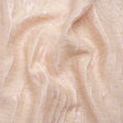 Luminous Pink and Heathered Beige Ripples Lightweight Polyester and Linen Brocade