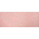 Chenille Woven with Sequins and Eyelash Fringe - White, Neon Pink and Metallic Gold