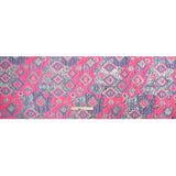 Metallic Silver, Hot Pink and Lavender Diamond Skies Luxury Brocade