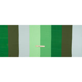 Rayon Batiste - Green Wide Stripes