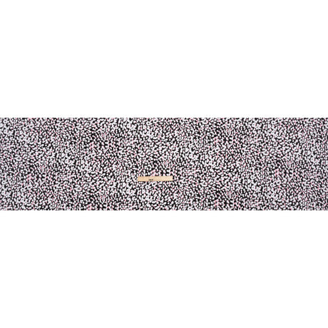 Stretch Rayon Jersey - Black, Pink and White Abstract Spots