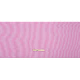 Cotton and Rayon Shirting - Rosebloom Pink and White Candy Stripes