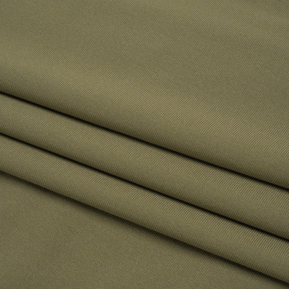 Polyester Interlock Knit - Light Olive Green
