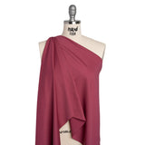 Polyester Interlock Knit - Mulberry