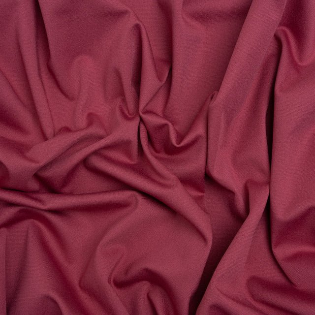 Polyester Interlock Knit - Mulberry
