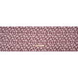 Stretch Flowers and Cranes Jacquard Print - Burgundy and White Triangles - Mood Exclusive Take Flight