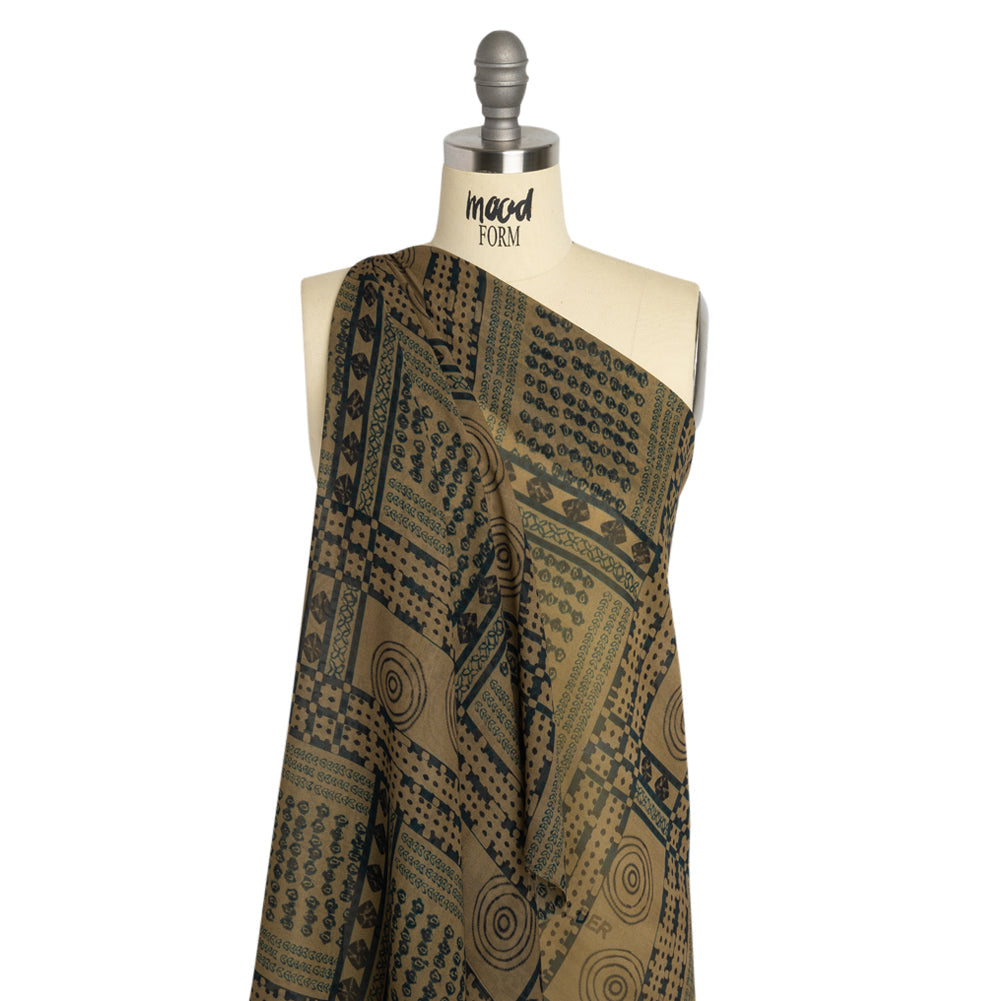 Mood Exclusive Tarnished but Grand Viscose Chiffon