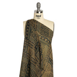 Mood Exclusive Tarnished but Grand Viscose Chiffon