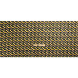Geometric Burnout Polyester Woven Print - Yellow Zig Zags - Mood Exclusive Wicked Will Island