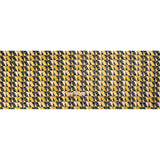 Geometric Burnout Polyester Woven Print - Yellow Divided Squares - Mood Exclusive Healthshire Hills