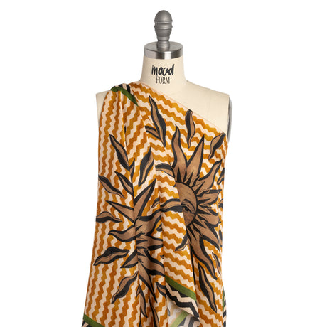 Mood Exclusive Solar Soulmate Striped Viscose Dobby Panel