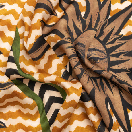Mood Exclusive Solar Soulmate Striped Viscose Dobby Panel