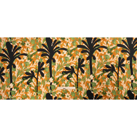 Mood Exclusive Orange Tree of Life Striped Viscose Dobby
